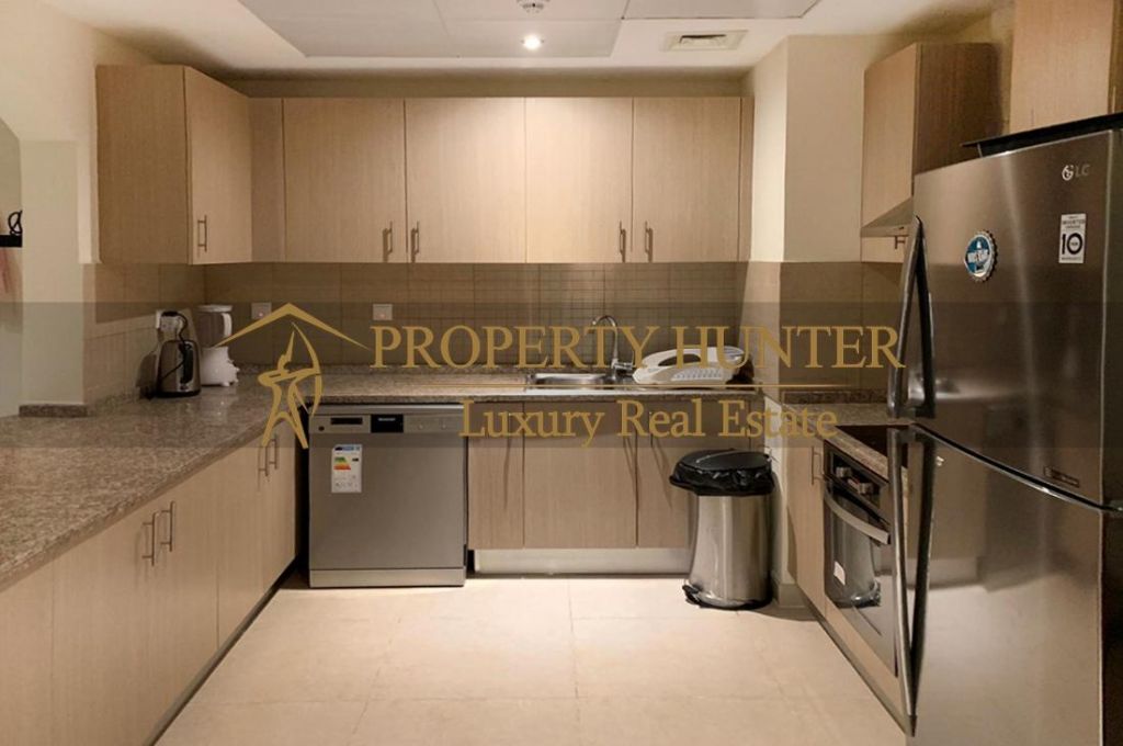 Residential Developed 1 Bedroom S/F Apartment  for sale in The-Pearl-Qatar , Doha-Qatar #6994 - 8  image 